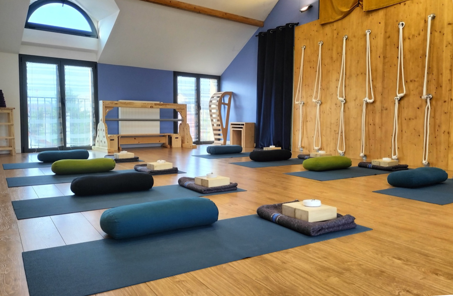 salle de yoga
